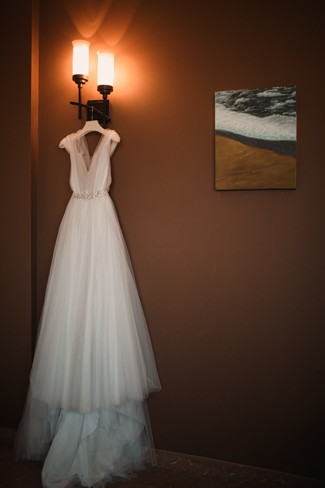 destination wedding photographer - bride dress